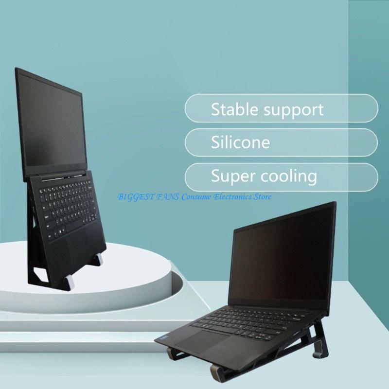 Laptop Stand Bamboo - Простая сборная компьютерная подставка для боковой