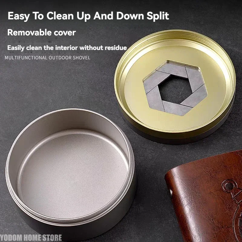 Tech Accessories Gifts For Men - Элитная механическая вращающаяся пепельница с крышкой
