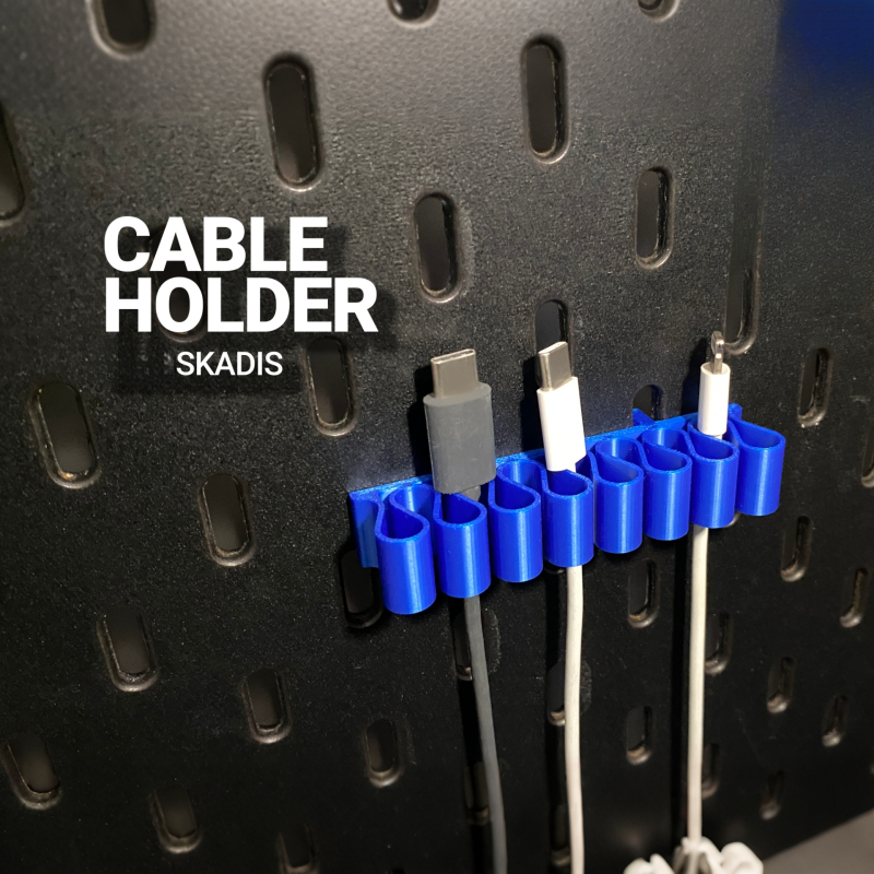 Desk Cable Clip - Держатель-органайзер для кабелей на стену (крепление
