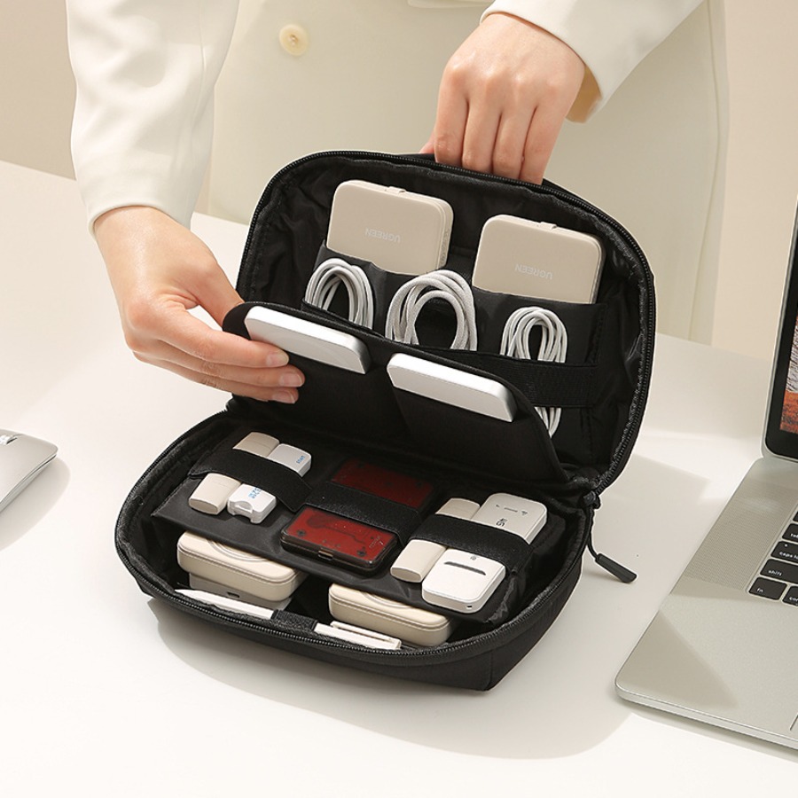 Tech Accessories Gifts For Men - Портативный органайзер для кабелей и электроники,