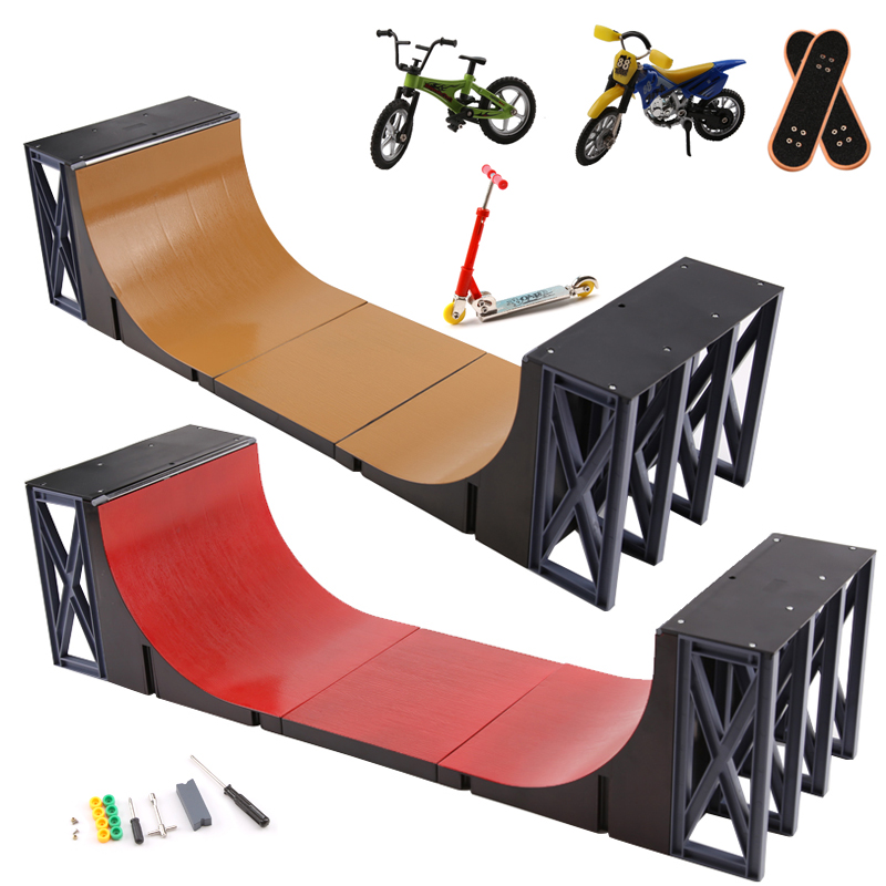 Tech Deck Accessories - Большой палец скейтборд сцена DIY с