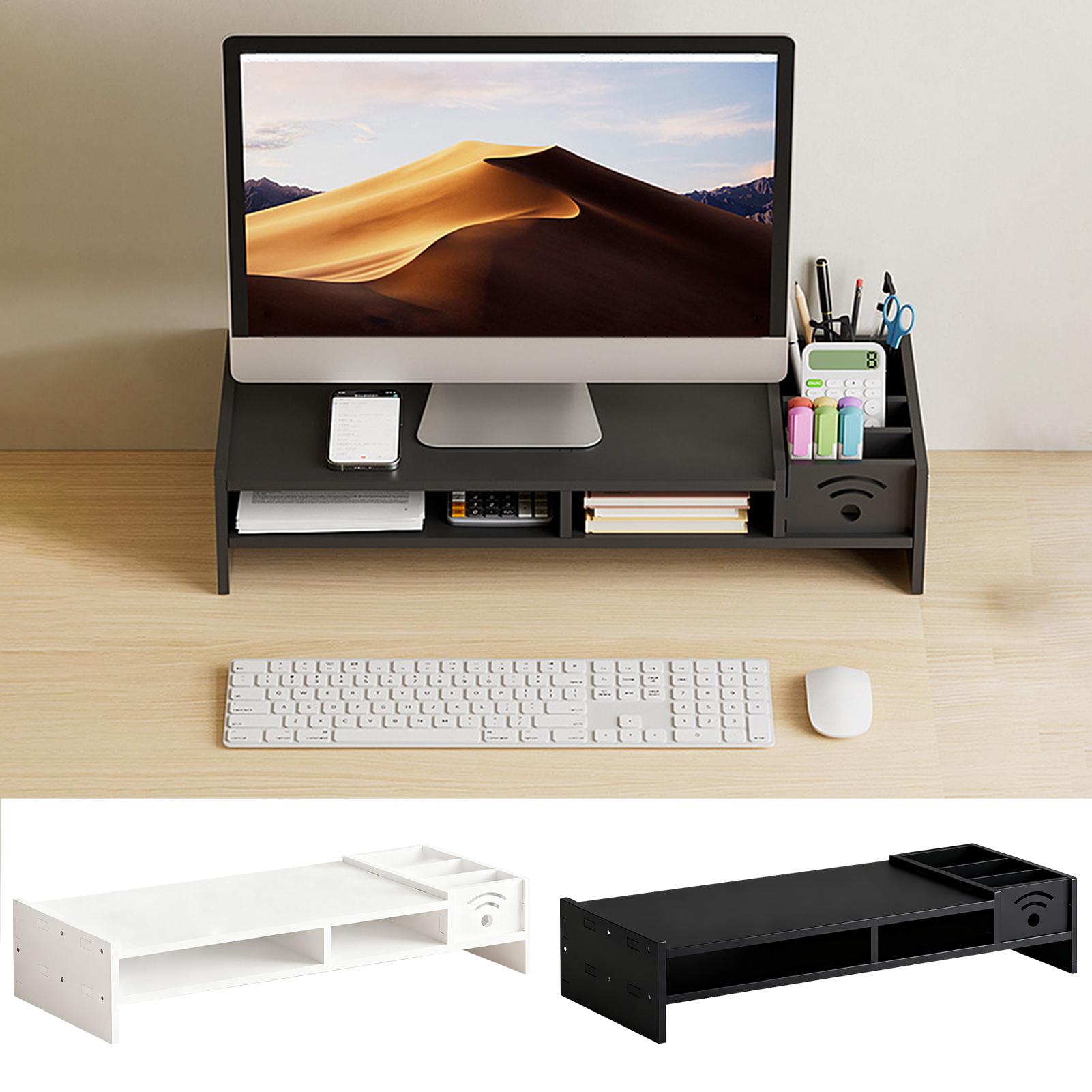 Laptop Stand Bamboo - Подставка для монитора на стол, 2-уровневая,