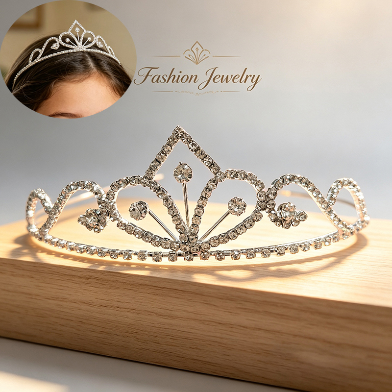 Серебряная корона со стразами, – обзор и цена Tech Accessories Women