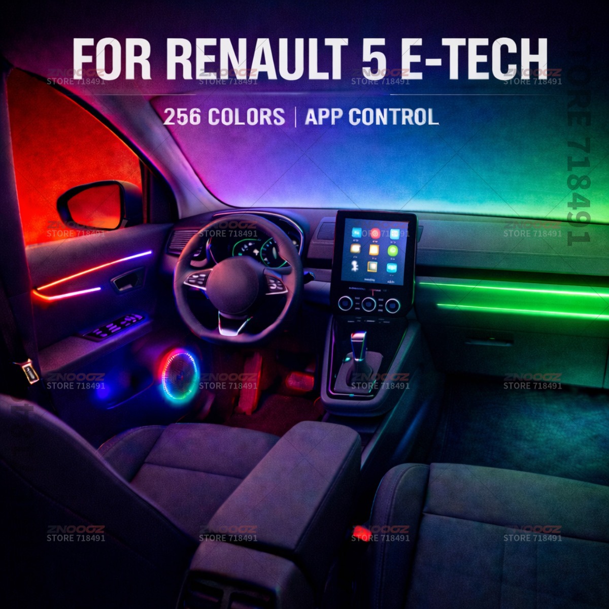 22в1 RGB интерьер автомобиля а – обзор и цена Tech Lighting Accessories