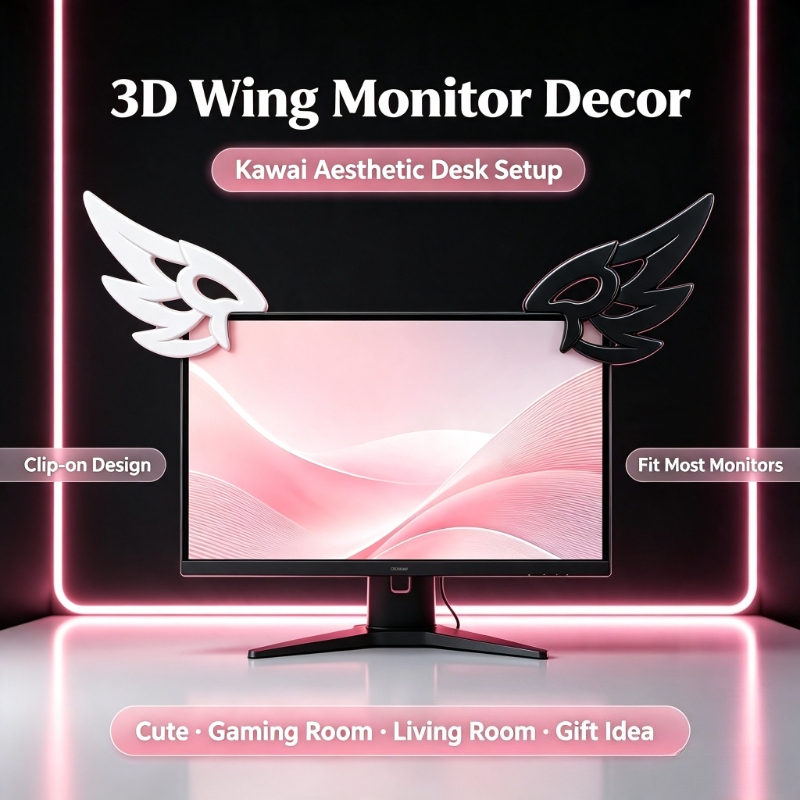 Милый 3D-декор в виде крыльев  – обзор и цена Tech Table Accessories