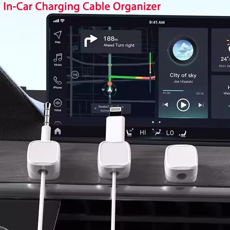 Магнитный держатель-органайзер – обзор и цена Desk Cable Clip