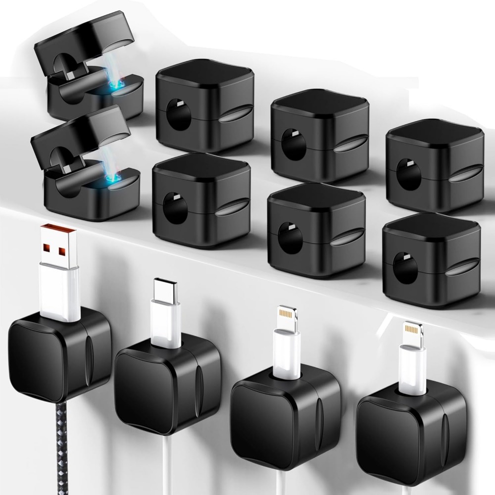 Магнитные зажимы для кабелей:  – обзор и цена Desk Cable Clip