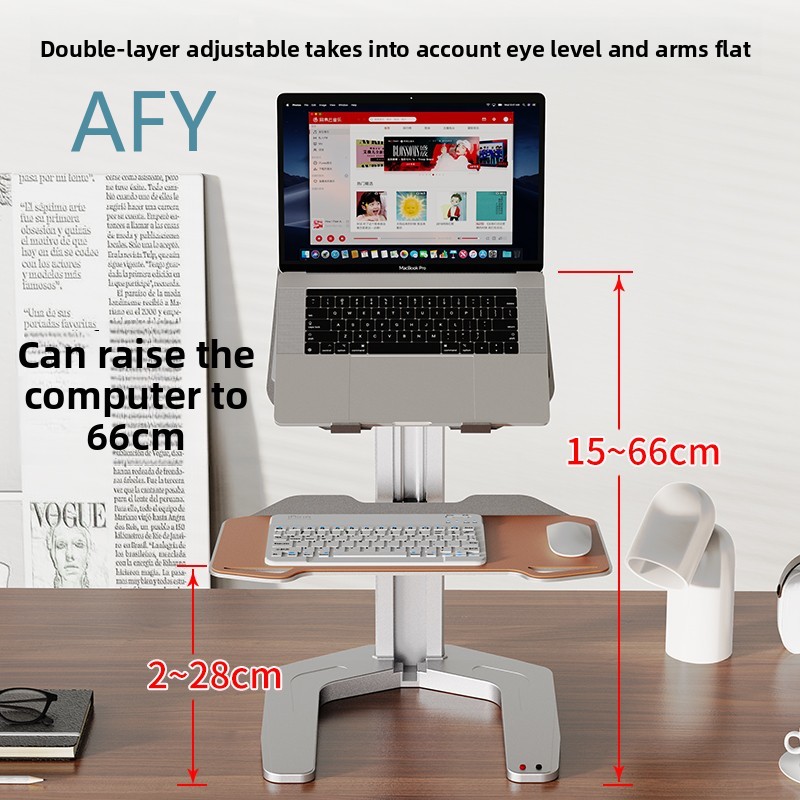 Электрический регулируемый по  – обзор и цена Laptop Stand Bamboo