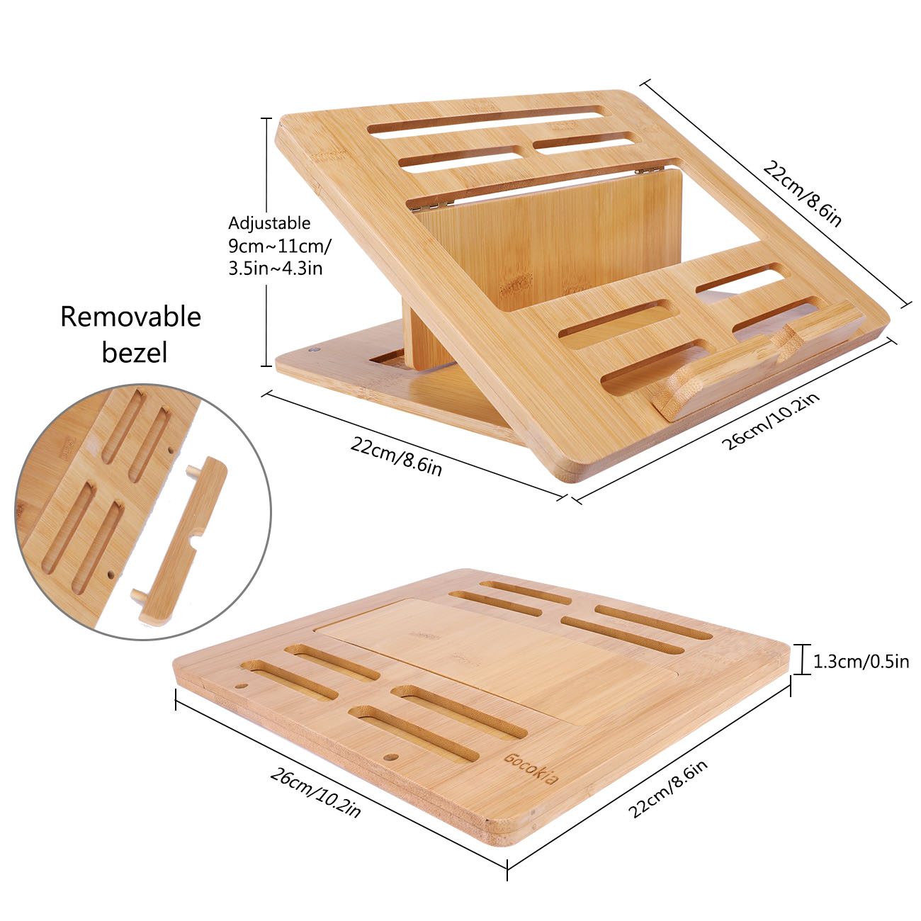 Бамбуковая подставка для ноутб – обзор и цена Laptop Stand Bamboo