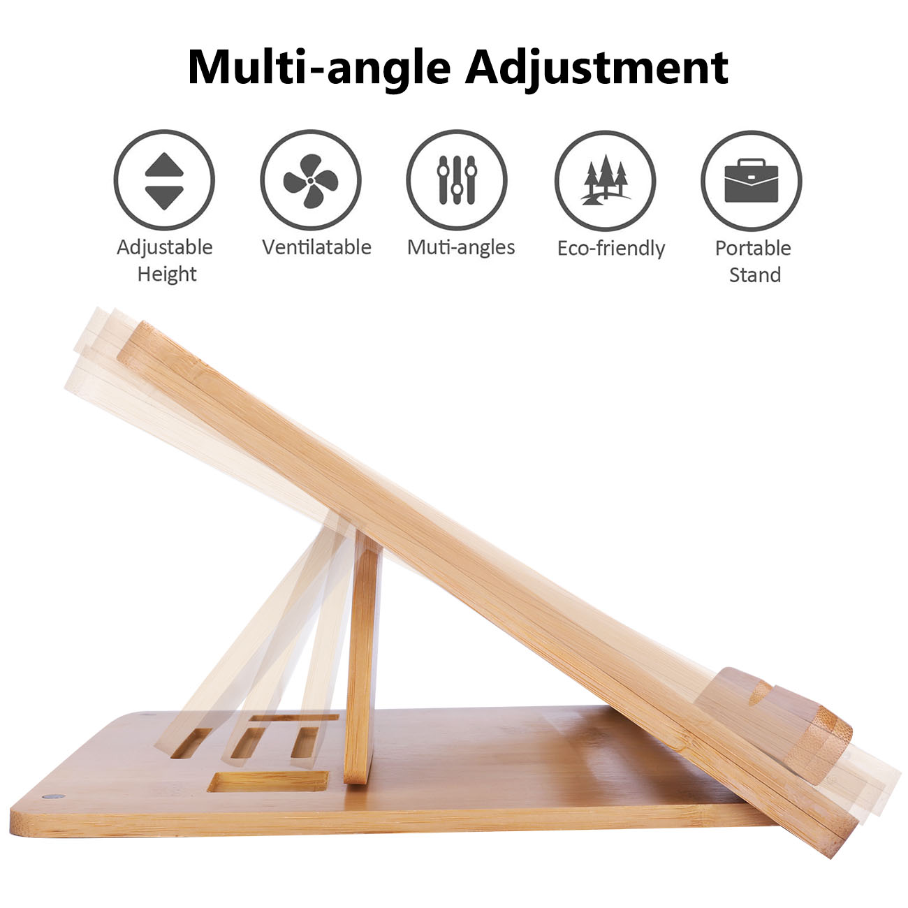 Бамбуковая подставка для ноутб – обзор и цена Laptop Stand Bamboo