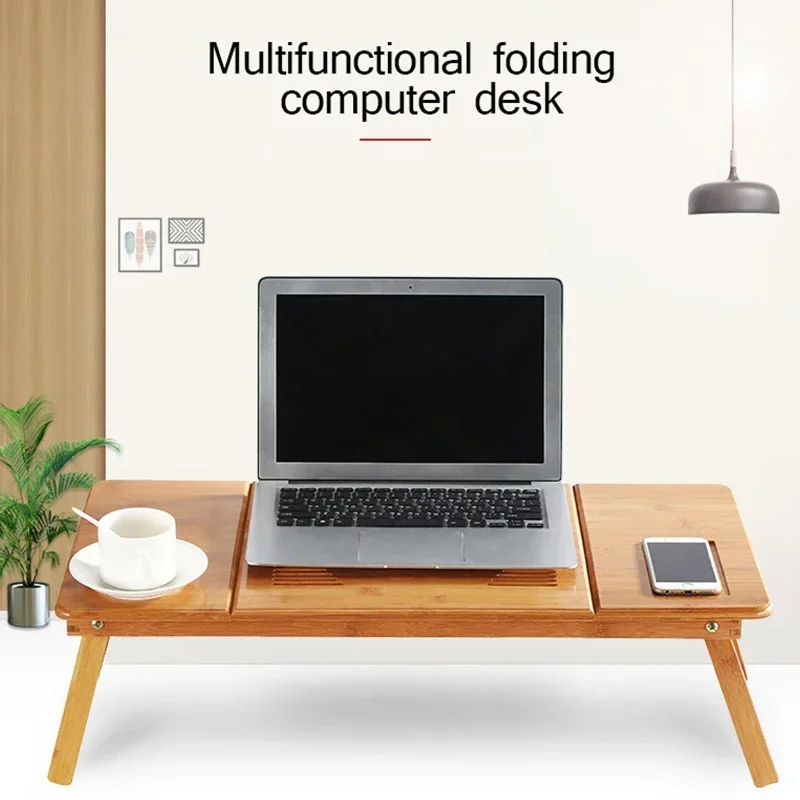 Регулируемая бамбуковая подста – обзор и цена Laptop Stand Bamboo