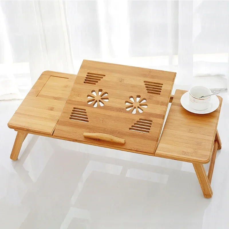 Регулируемая бамбуковая подста – обзор и цена Laptop Stand Bamboo
