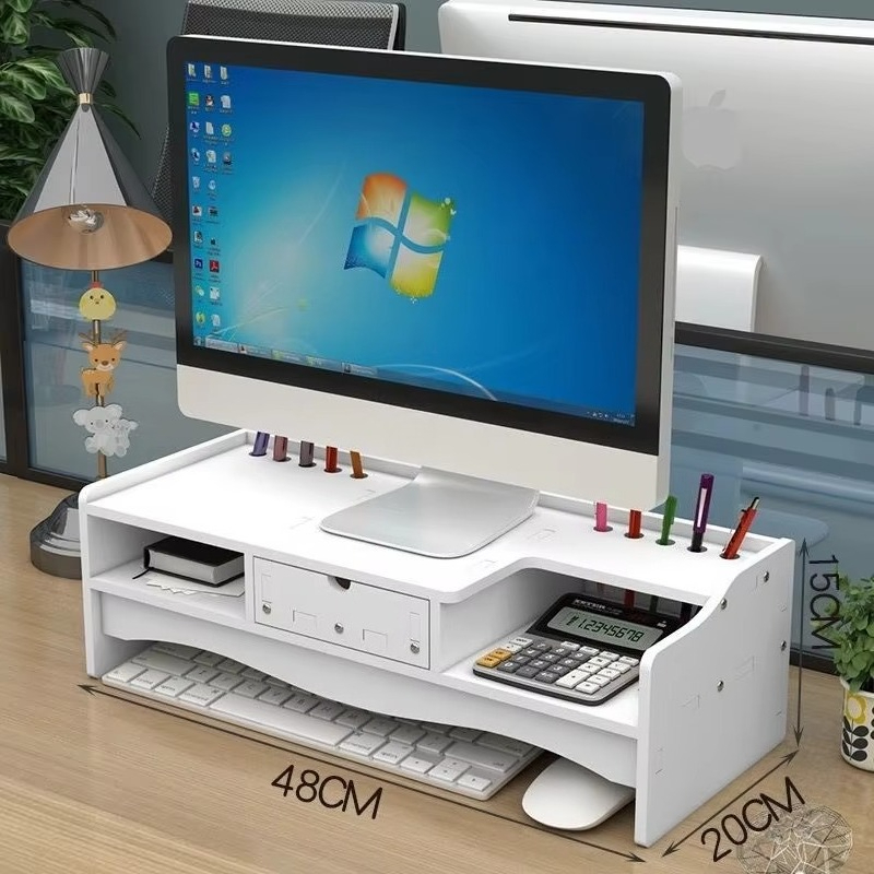Компактная двухуровневая бамбу – обзор и цена Laptop Stand Bamboo