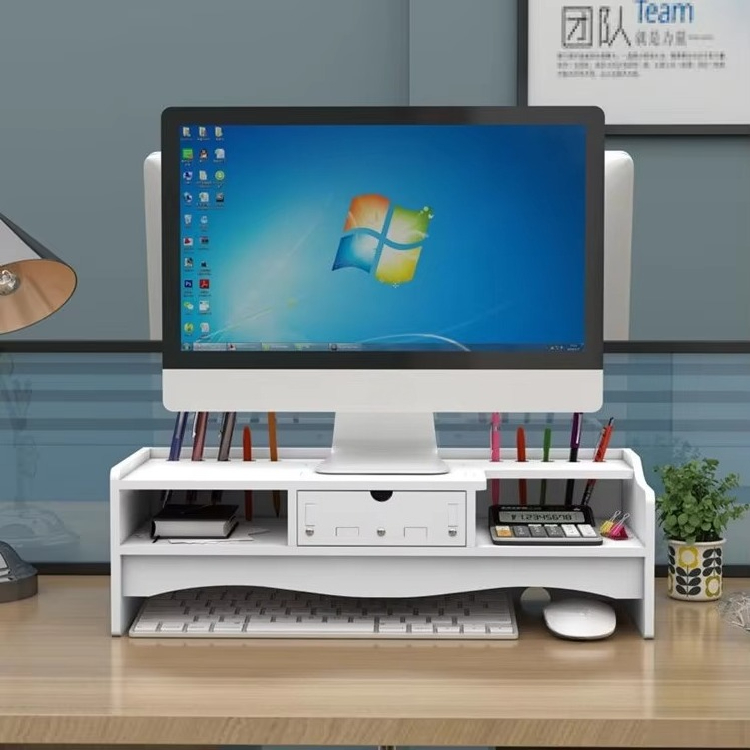 Компактная двухуровневая бамбу – обзор и цена Laptop Stand Bamboo