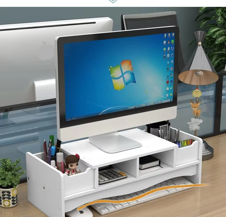 Компактная двухуровневая бамбу – обзор и цена Laptop Stand Bamboo
